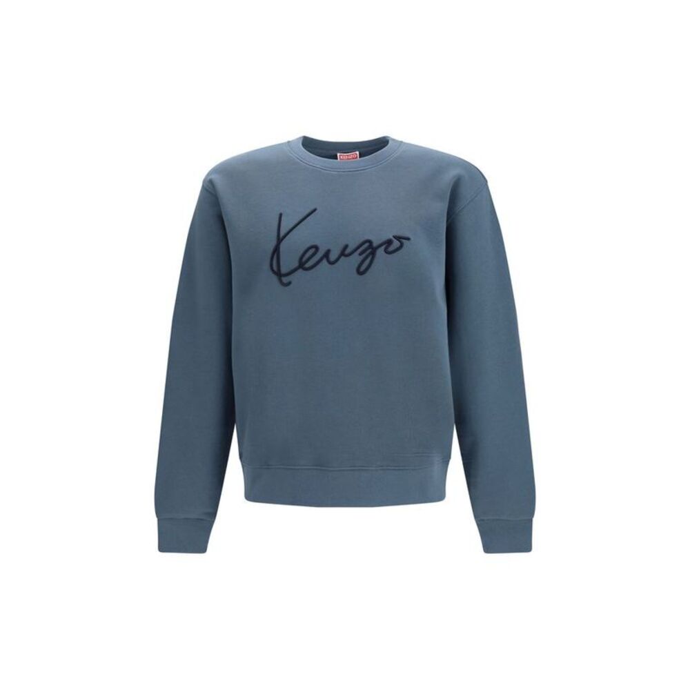 Kenzo Blue Cotton Men's Sweatshirt